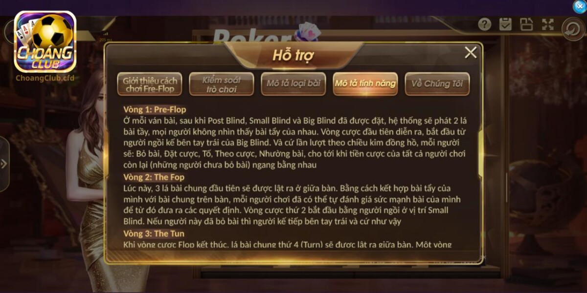 5 vòng chơi đấu trí căng thẳng của game bài Poker