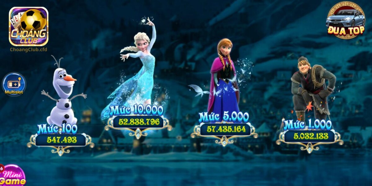 Giới thiệu thông tin và luật chơi nổ hũ Frozen mới nhất tại Choáng Club