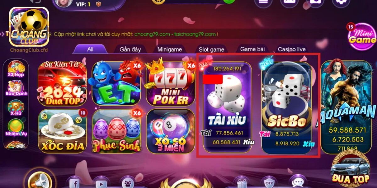 Giới thiệu vài nét về sảnh Tài Xỉu tại Choáng Club