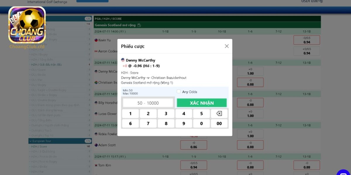 Hướng dẫn các bước chơi Live Golf từ A-Z dễ hiểu cho người mới