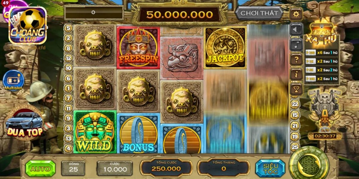 Nhấn Quay để bắt đầu các vòng quay tại Gonzo's Quest Choáng Club