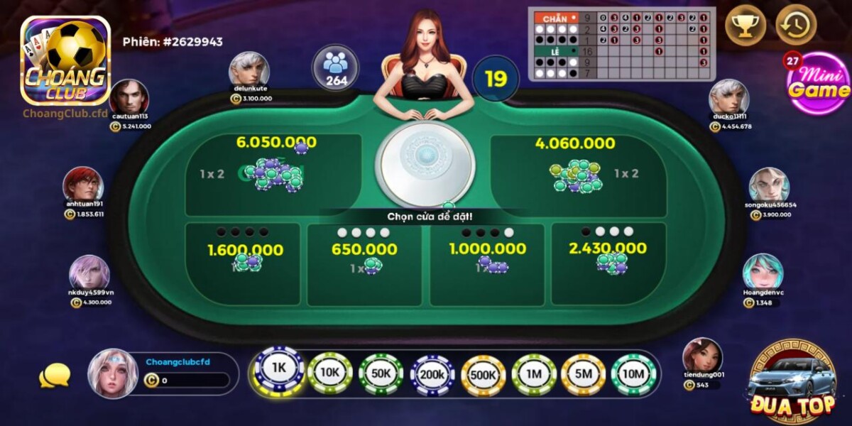 Những cửa cược dành cho người chơi