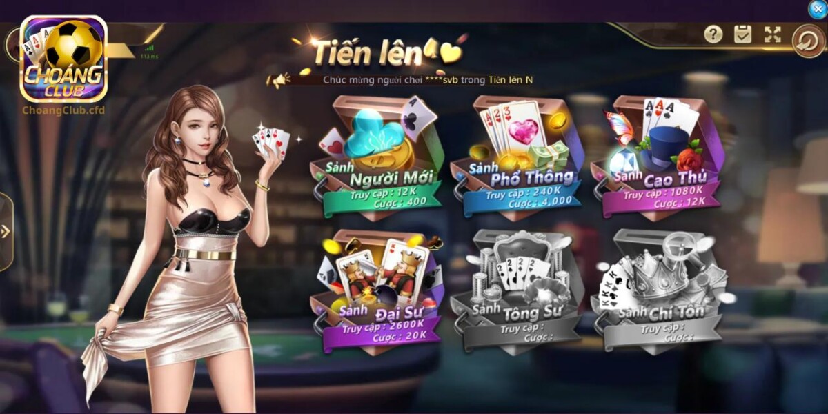 Top 4 sảnh cược nổi bật có trong game bài Tiến Lên